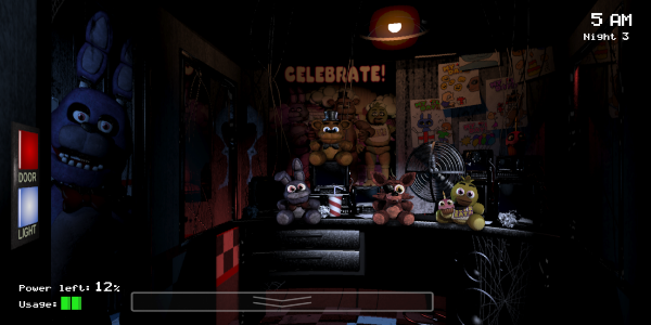 Schermata Five Nights at Freddy's 3