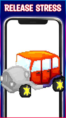 Cars Pixel Art Color by Number Ảnh chụp màn hình 2