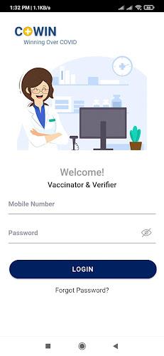 Co-WIN Vaccinator App Screenshot 1