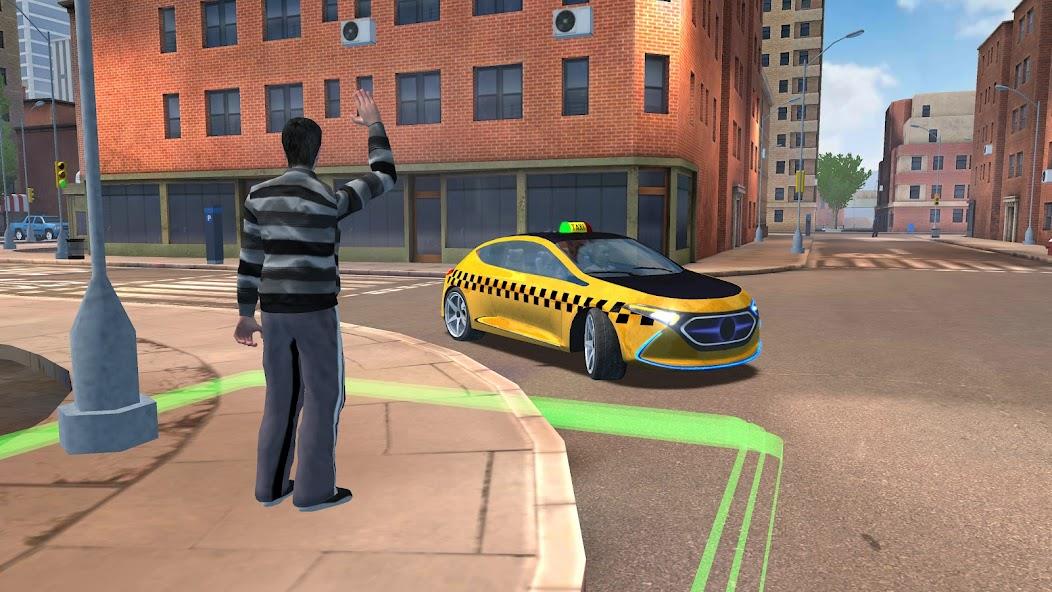 Taxi Sim 2022 Evolution Mod Captura de tela 4