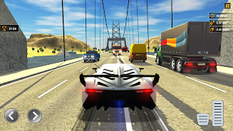Heavy Traffic Rider Car Game Capture d'écran 2