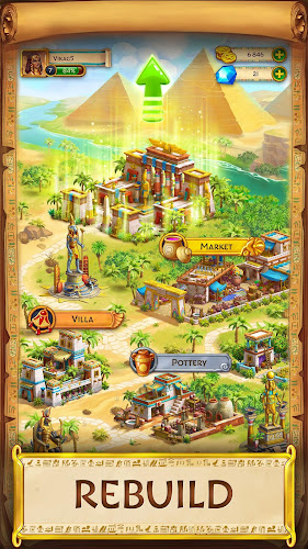 Jewels of Egypt・Match 3 Puzzle Capture d'écran 2