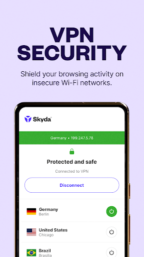 Skyda - Chats & VPN Screenshot 4