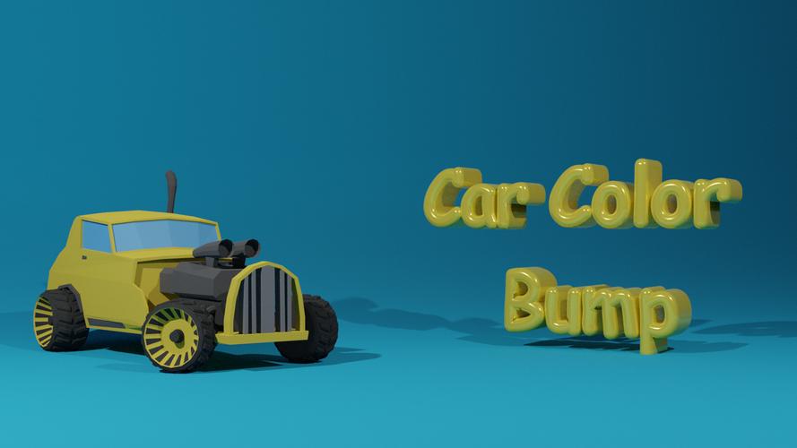 Car Game 3d : Colour bump 3d スクリーンショット 1