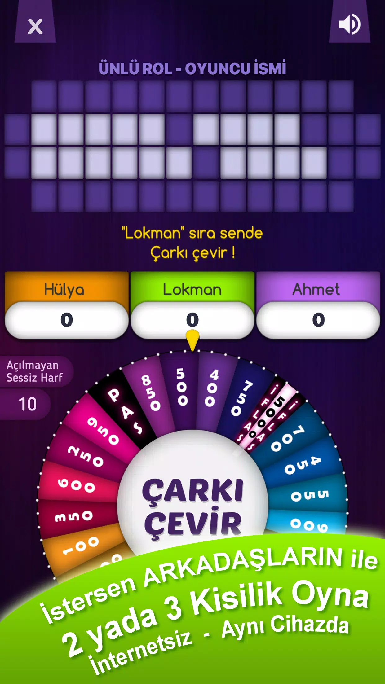Çarkıfelek Mobil - Zarf Seç Captura de tela 2