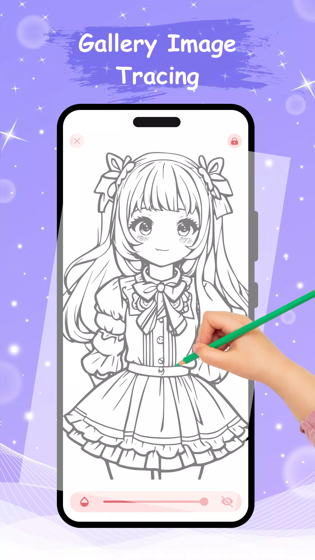 Trace and Sketch Anime Photo应用截图第4张