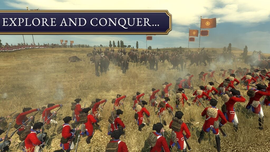 Total War: EMPIRE вторгается в Android