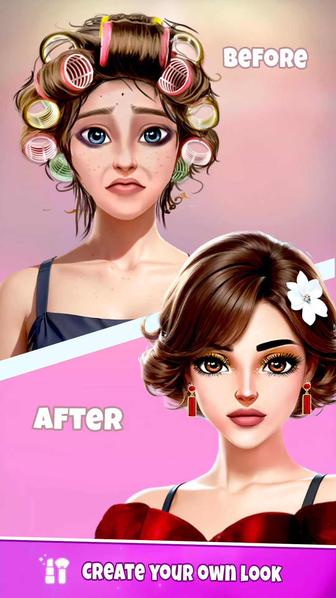 Fashion Dress Up, Makeup Game 스크린샷 2