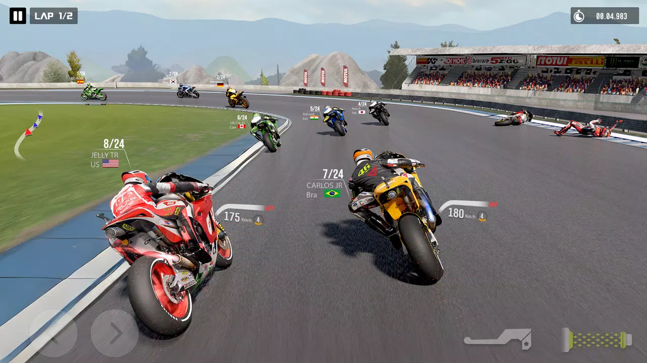 Schermata Moto Max: Bike Racing Games 3D 2