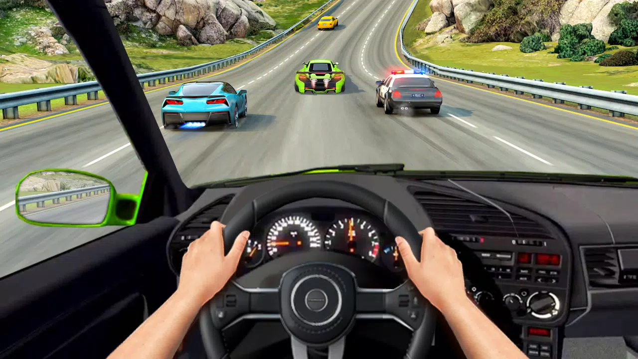 Crazy Car Racing Screenshot 1