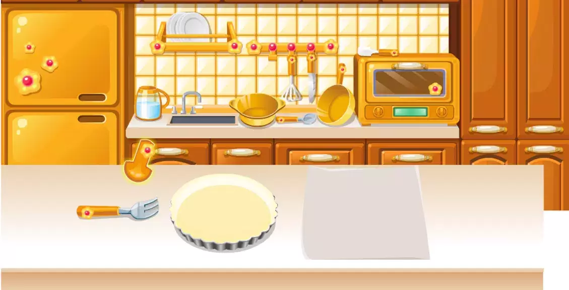 girls cooking games chocolate Ảnh chụp màn hình 1