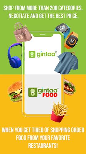 gintaa: Shop & Order Food Ekran Görüntüsü 1