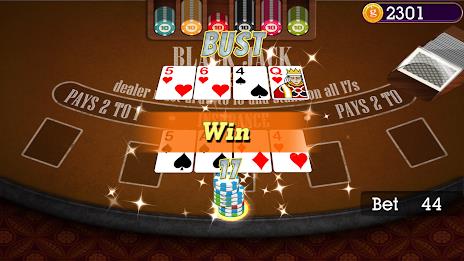 Casino Blackjack 스크린샷 3