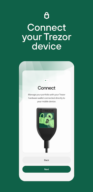 Trezor Suite Lite Capture d'écran 4