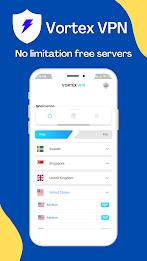 Vortex VPN - Fast VPN Proxy স্ক্রিনশট 2