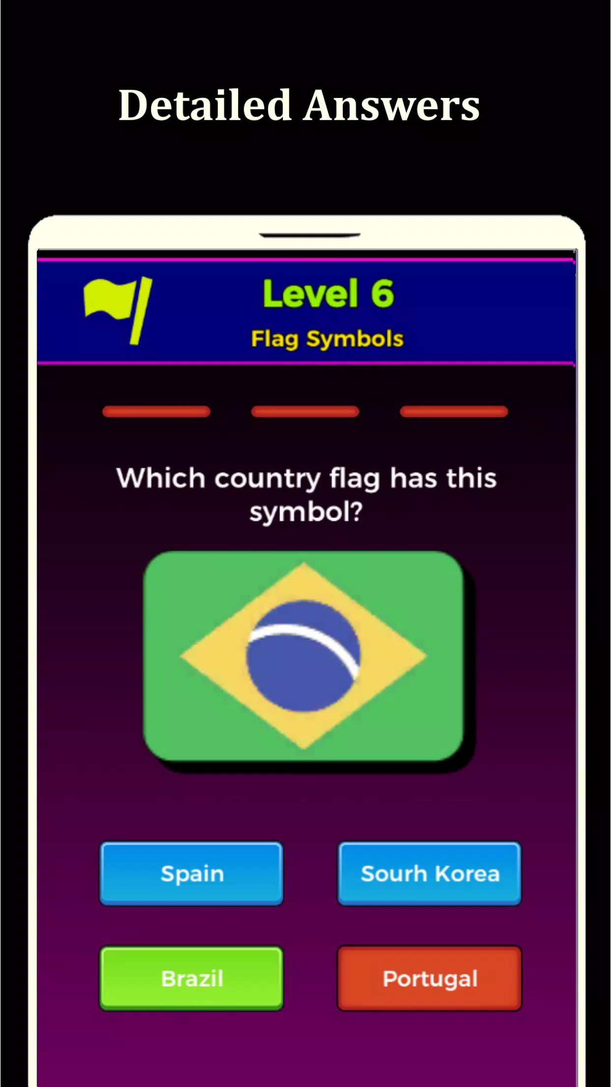 World Flags Quiz Game Screenshot 4