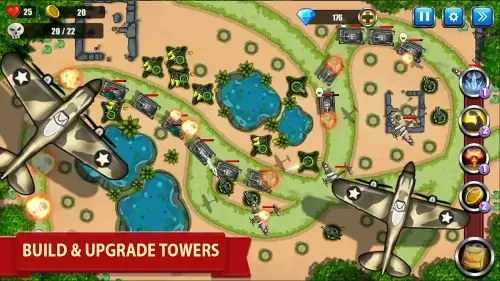 Tower Defense: Toy War Zrzut ekranu 1