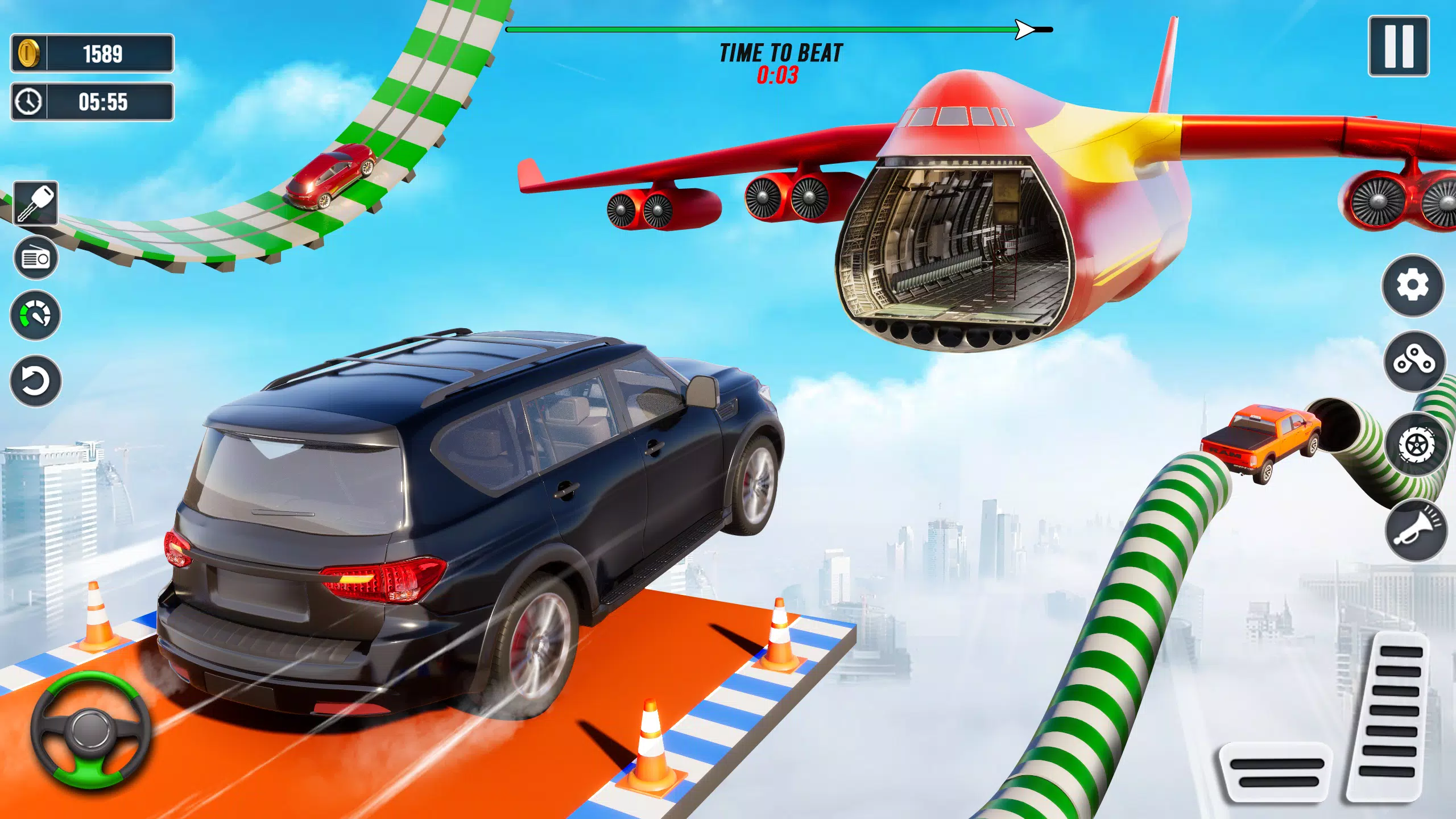 Racing Car Simulator Games 3D Ekran Görüntüsü 4