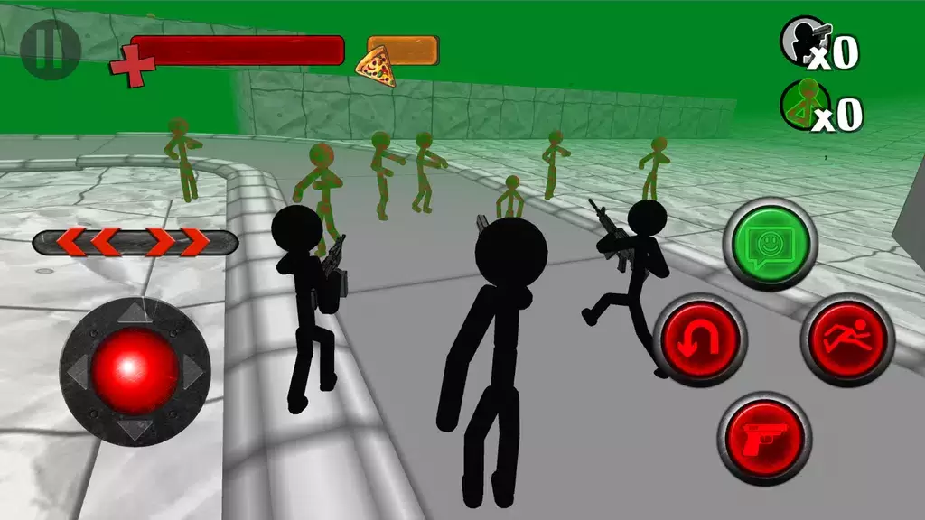 Stickman Zombie 3D Screenshot 3