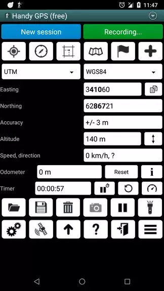 Handy GPS lite Capture d'écran 1