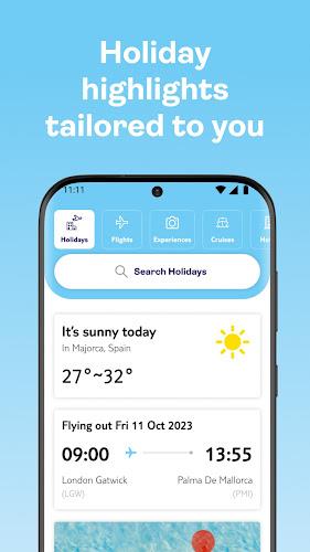 Schermata TUI Holidays & Travel App 4