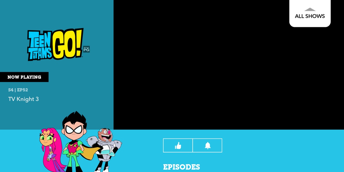 Cartoon Network App Screenshot 1