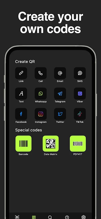 QR code Scanner & Creator Capture d'écran 3