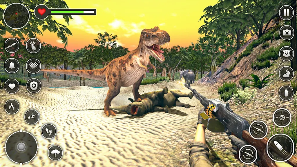 Dinosaur Hunter 3D Game Screenshot 3