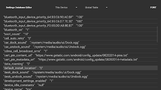 SetEdit SettingsDatabaseEditor Capture d'écran 4