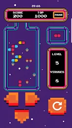 Pill Puzzle : Falling Capsules Zrzut ekranu 1