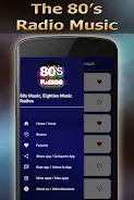 80s Music Radios ဖန်သားပြင်ဓာတ်ပုံ 2