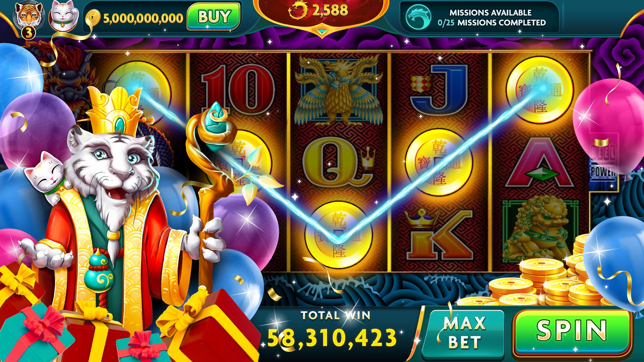 Mighty Fu Casino - Slots Game ဖန်သားပြင်ဓာတ်ပုံ 3