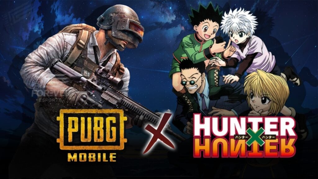 Hunter x Hunter Bergabung Pasukan dengan PUBG Mobile