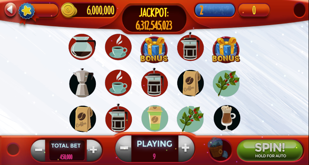 Coffee-Slot Machine Games Captura de tela 1