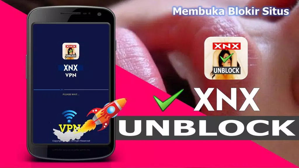 VPN Unblock XnX - Buka Situs X-Video & Sites ภาพหน้าจอ 1