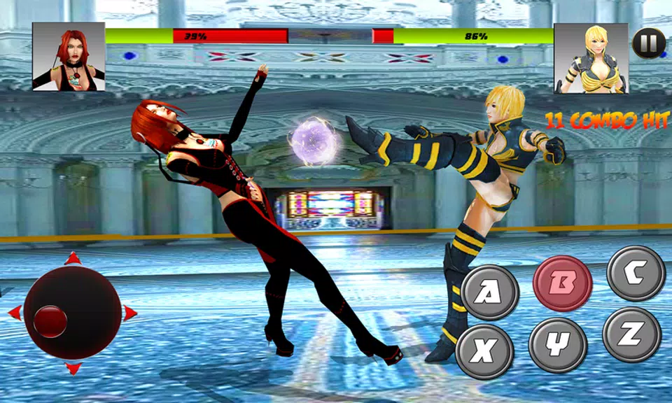 Women Kung Fu Fighting Ekran Görüntüsü 1