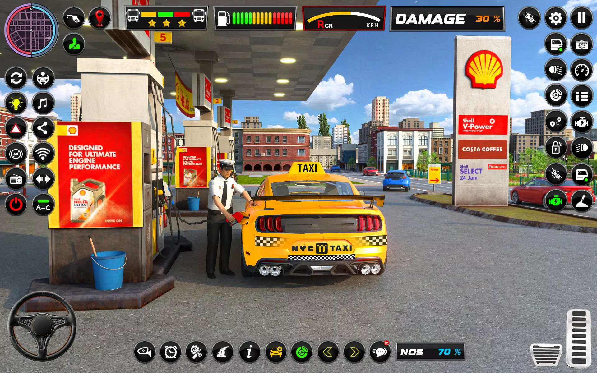 Taxi Simulator USA: City Drive Скриншот 4