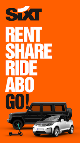 SIXT rent. share. ride. plus. स्क्रीनशॉट 1