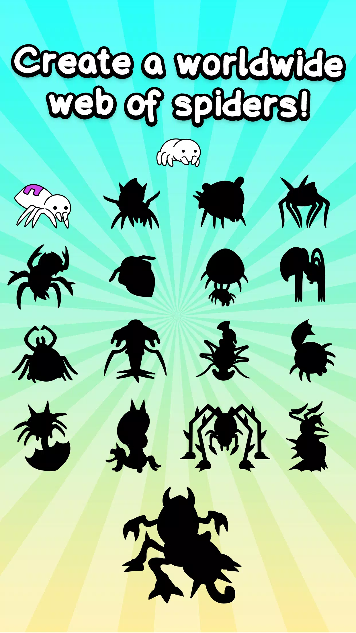 Spider Evolution: Arañas Game Captura de pantalla 4