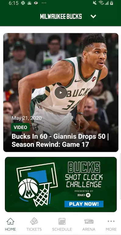 Bucks & Fiserv Forum App Tangkapan skrin 1