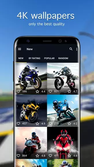 Sports Bike Wallpapers 4K Screenshot 1