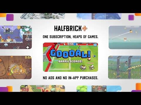 Half -Brick Sports: Gameplay di calcio