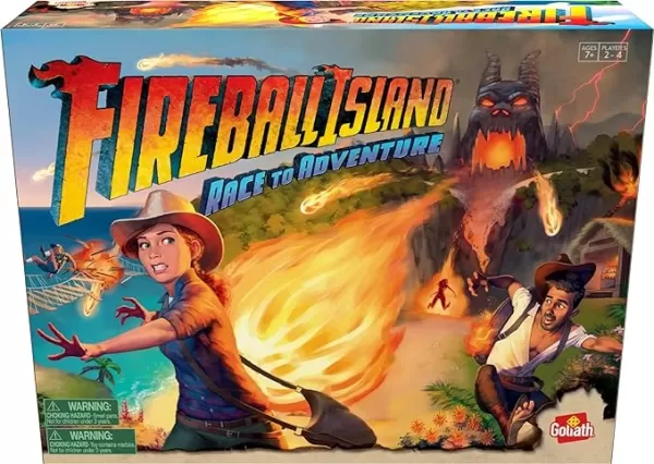 Goliath Fireball Island Board Game on sale at Amazon