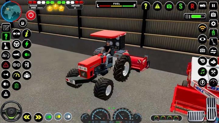 Tractor Farming Tractor Games Captura de tela 2