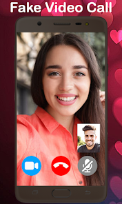 Fake Video Call - Fake Video Call GirlFriend Capture d'écran 1