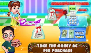 Chocolate Shop Cooking Game স্ক্রিনশট 1