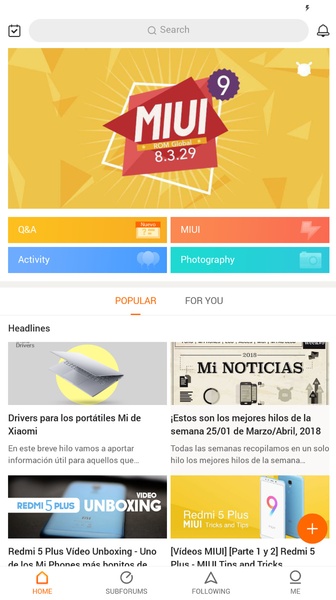 Xiaomi Community Captura de pantalla 1