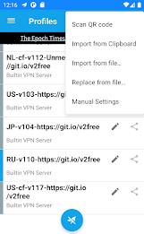 V2ray VPN-unmetered fast VPN Capture d'écran 3