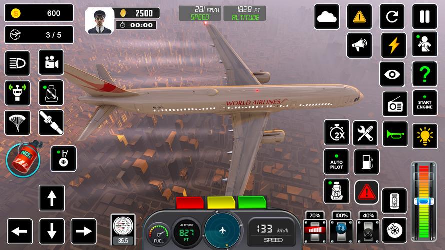 Pilot Flight Simulator Games Screenshot 2