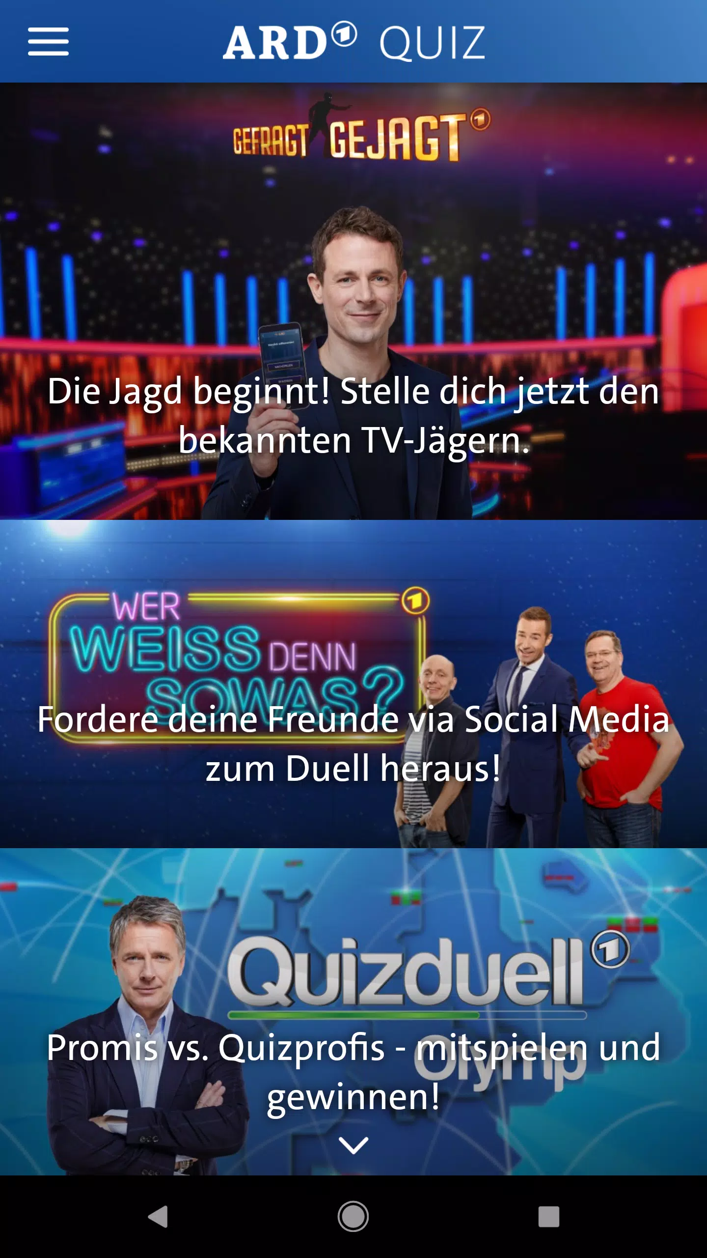 ARD Quiz 스크린샷 1